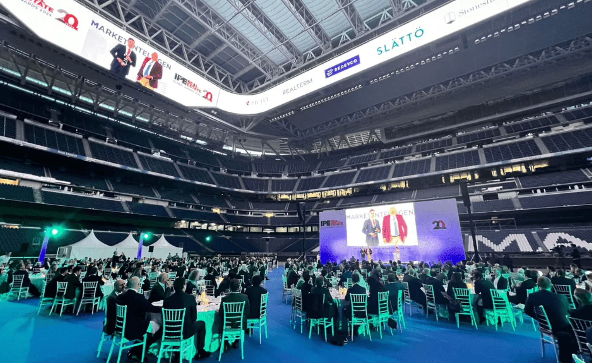 Cena Estadio Santiago Bernabéu